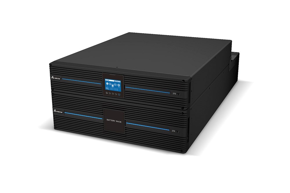 Delta Amplon RT Series 5 kVA to 10 kVA Online UPS with battery pack
