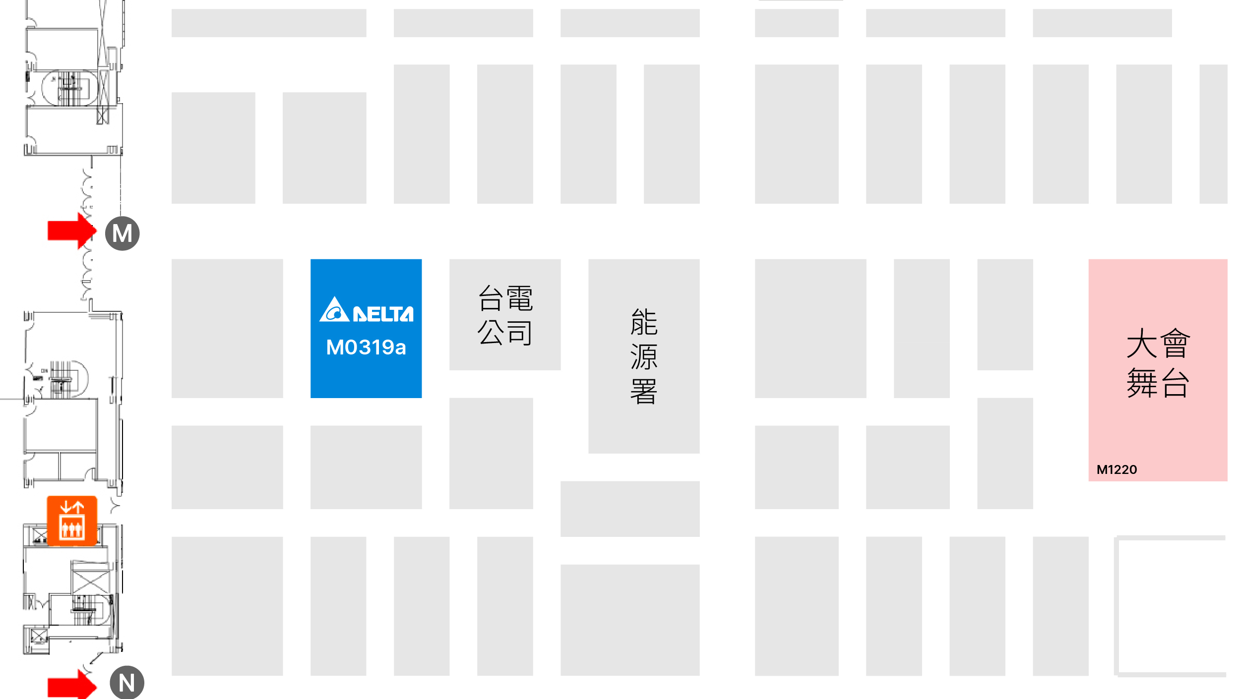 展場地圖