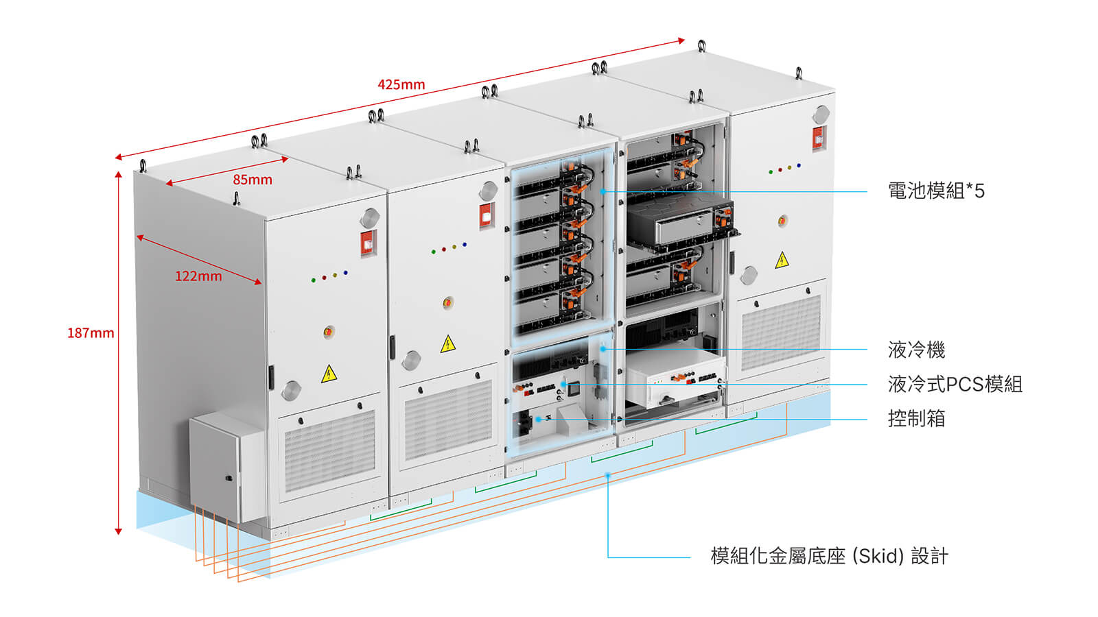 Delta-All-in-One-CandI-Energy-Storage-Solution-DELTerra-C系統配置