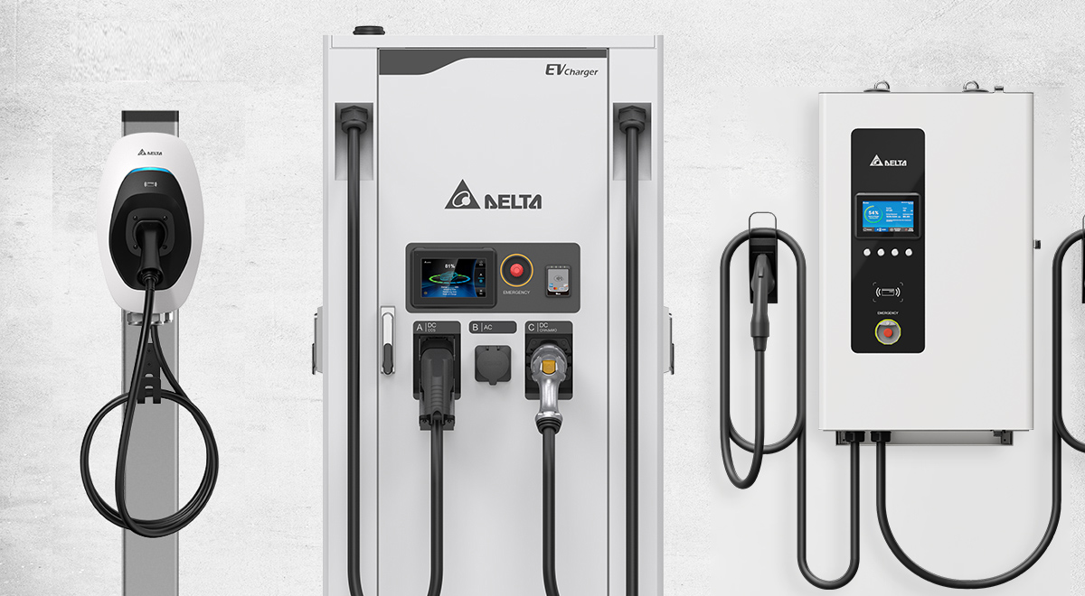 電動車解決方案-商用充電-交流直流快速充電樁