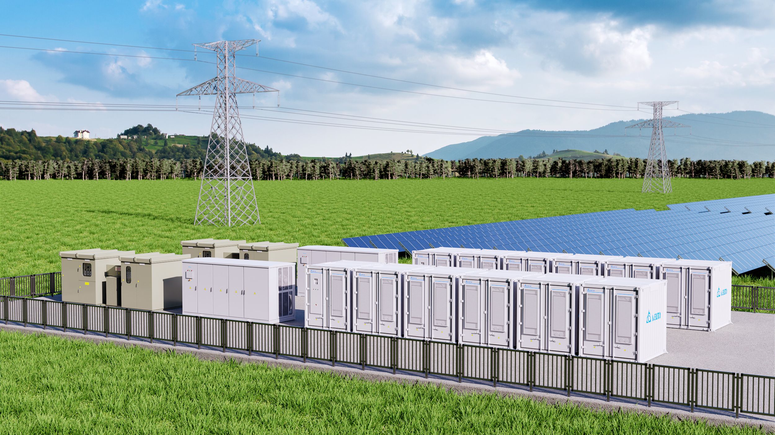 Utility scale smart energy infrastructure solutions