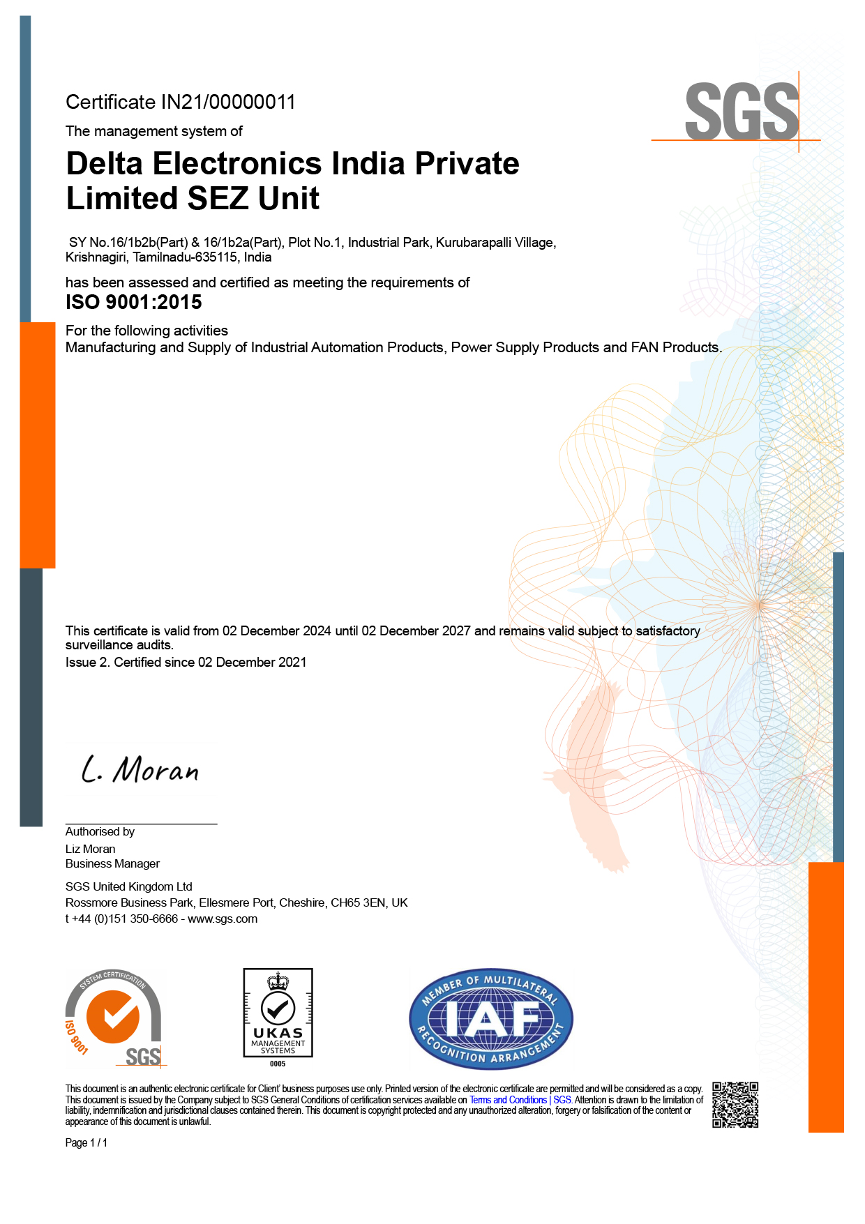 ISO 45001:2018