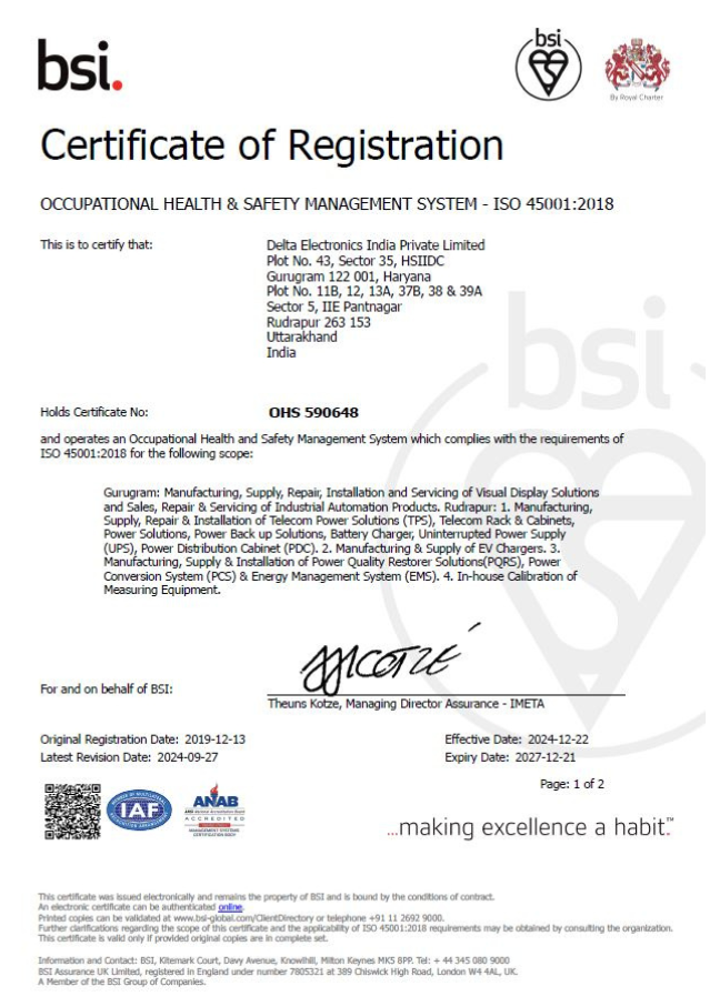 ISO 45001:2018