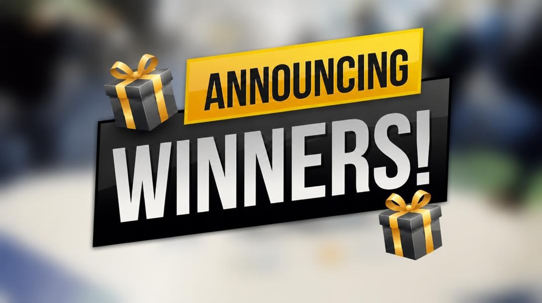 Announcing winners