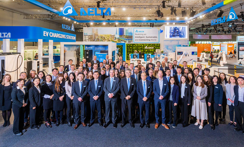 Delta dévoile des solutions innovantes pour la fabrication intelligente et la mobilité électrique à la Hannover Messe 2024