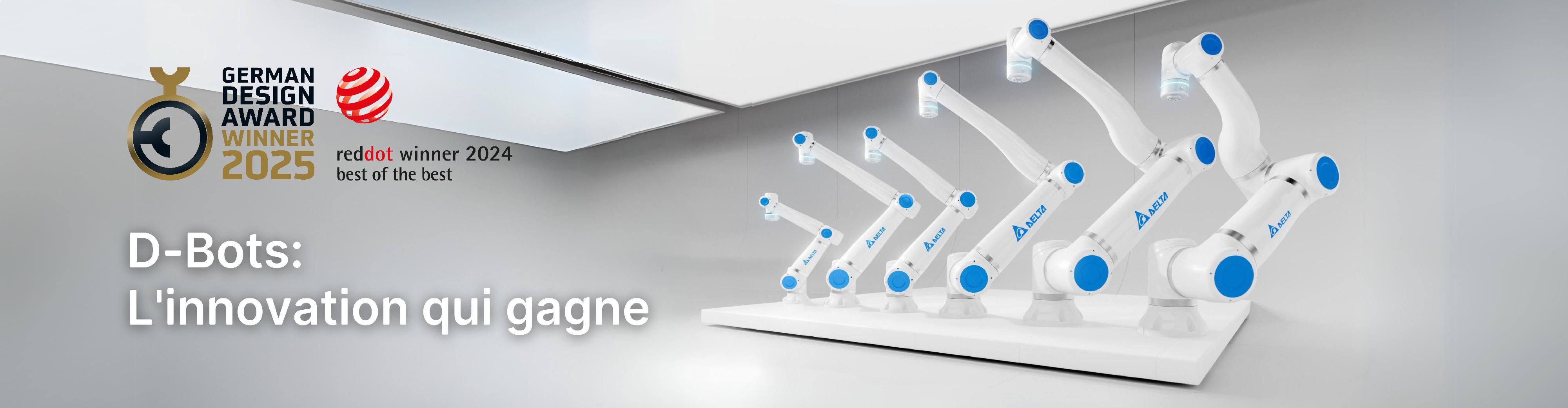 Delta’s D-Bot Series Cobots Awarded The German Design Award 2025