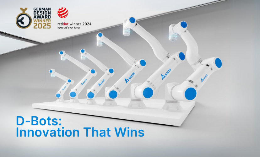 Delta’s D-Bot Series Cobots Awarded The German Design Award 2025