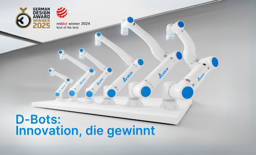 Delta-Cobots der D-Bot-Serie mit German Design Award 2025 ausgezeichnet