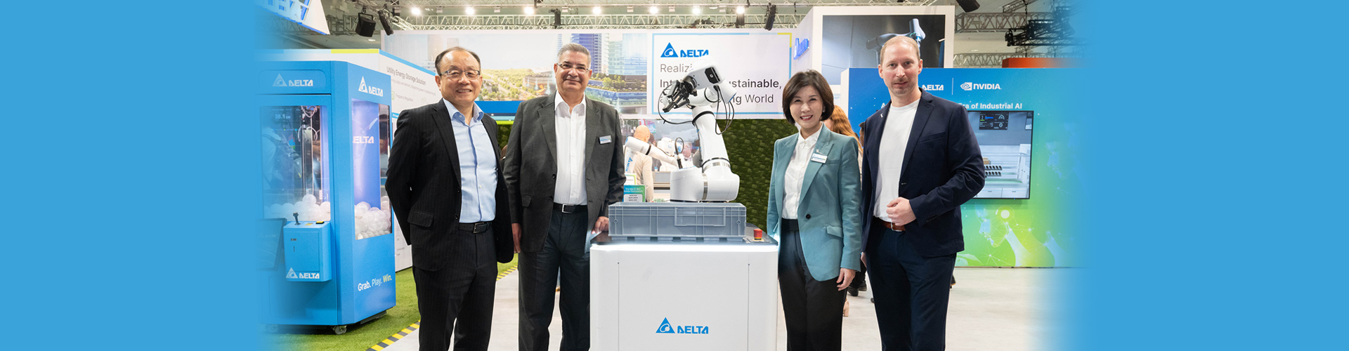 Delta Showcases AI-Enabled Solutions at Hannover Messe 2025