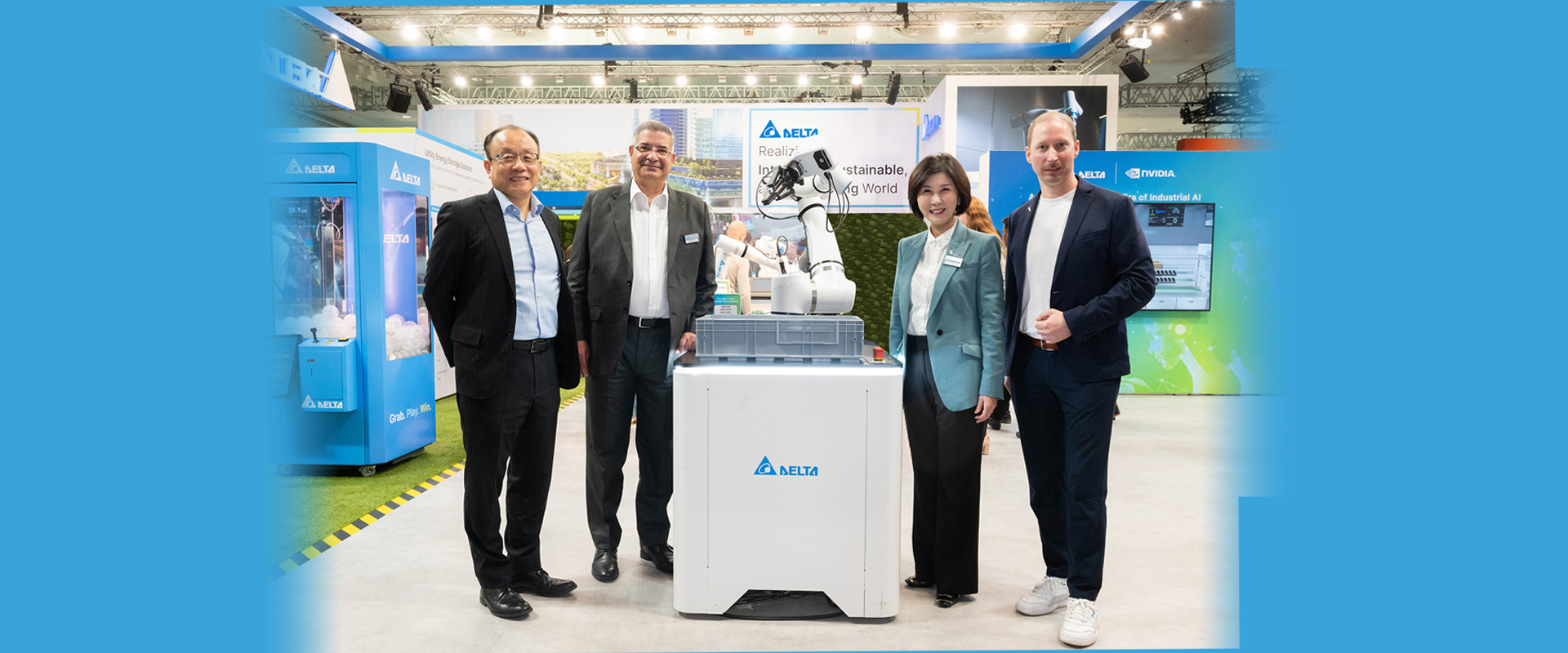 Delta Showcases AI-Enabled Solutions at Hannover Messe