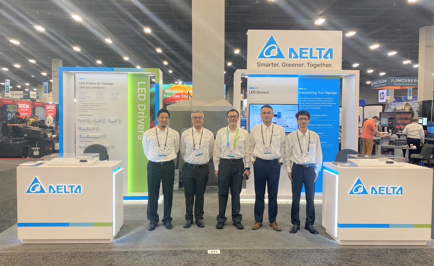 News Center Delta’s USVI Series LED Drivers Light Up at ISA Sign Expo