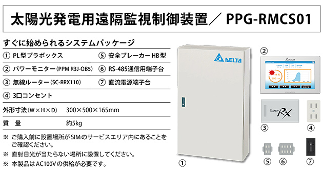 製品情報 - 遠隔監視・パワーモニターシステム - デルタ電子株式会社